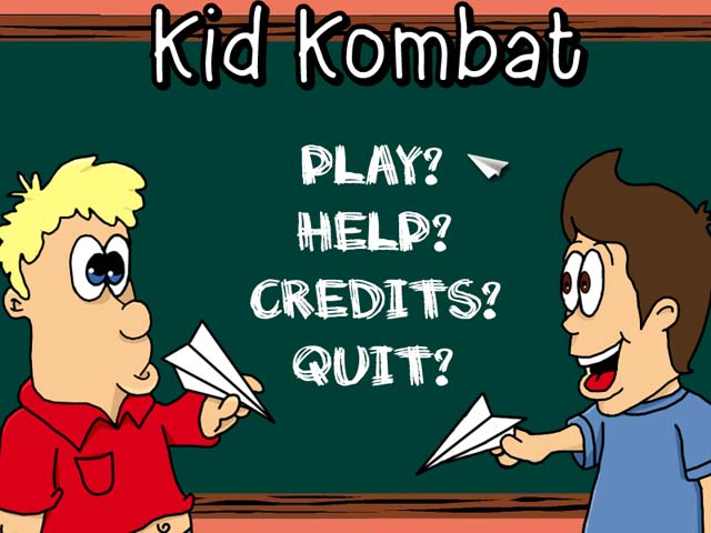 Kid Kombat Screenshot Menu